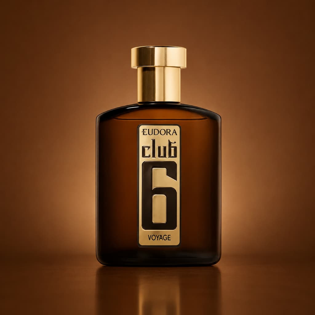 Club 6 Voyage Fragrância marcante para homens de personalidade.