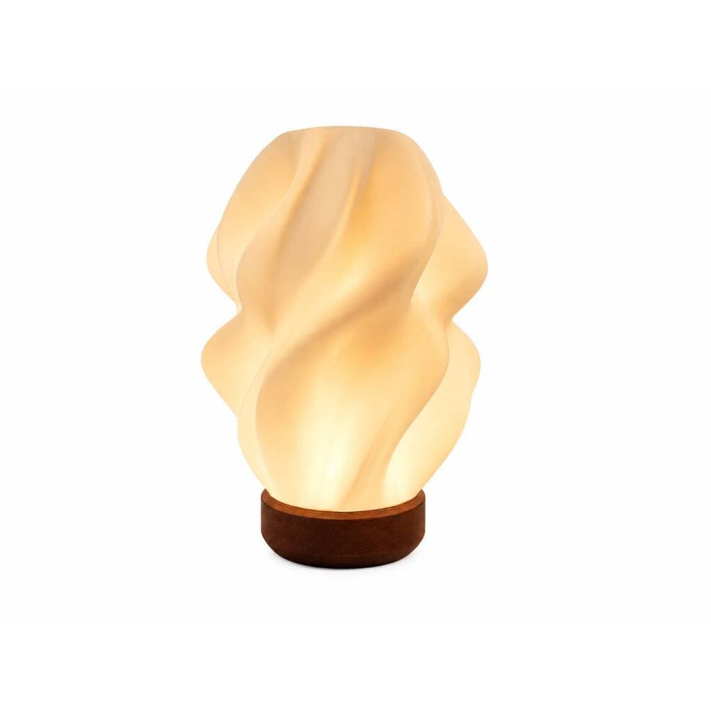 Abajur de Mesa LED Decorativo Moderno para Quarto Sala Cabeceira Luz Quente
