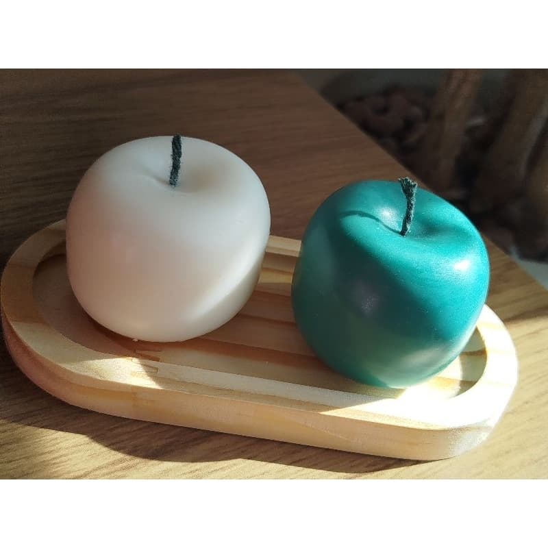 Presente kit vela aromática maça🍎