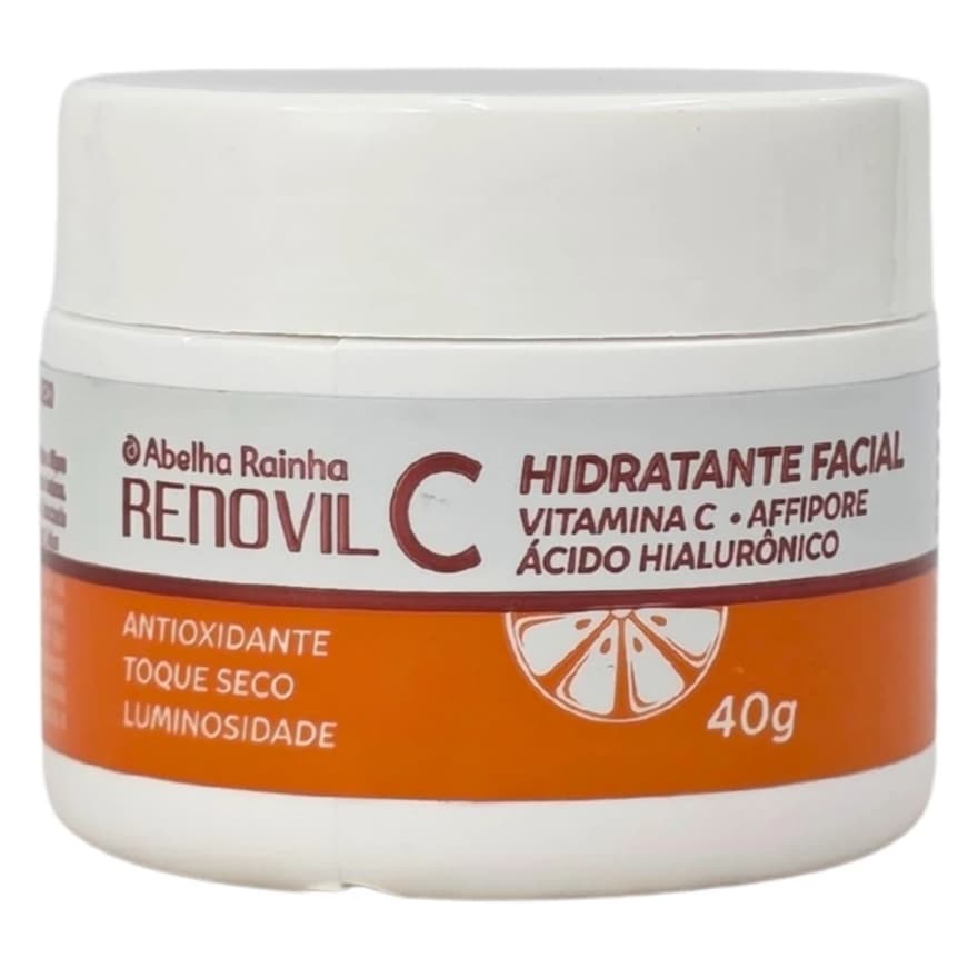 CREME HIDRATANTE FACIAL VITAMINA C.AFFIPORE ACIDO HIALURONICO 40g