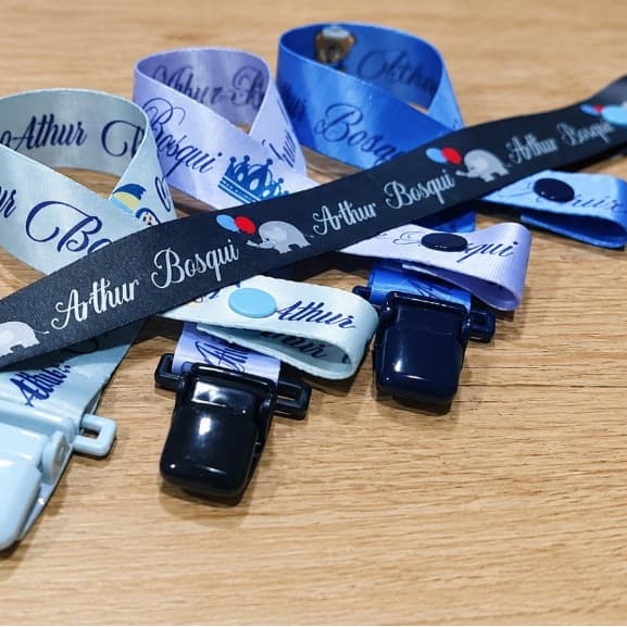 Kit Exclusivo: 3 Prendedores de Chupeta Personalizados – Escolha a Estampa!