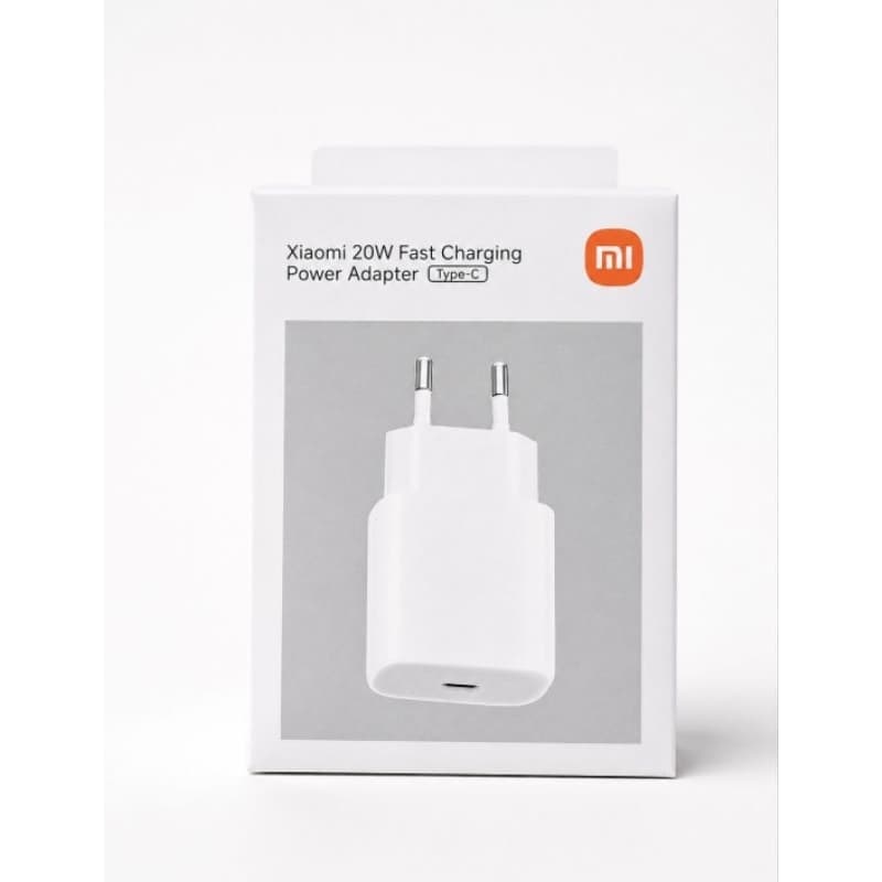 Carregador Xiaomi Original 20W USB-C Turbo | MDY-20-EG | Carregamento Rápido