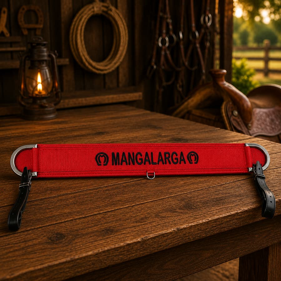 Peitoral para Cavalos, Éguas e Equinos de Fita bordado Mangalarga -- OFERTA ESPECIAL!! --