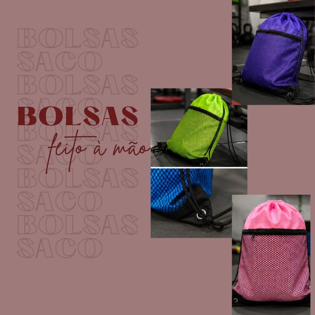 Kit 26 Bolsas Variadas de Time Impermeável dia a dia