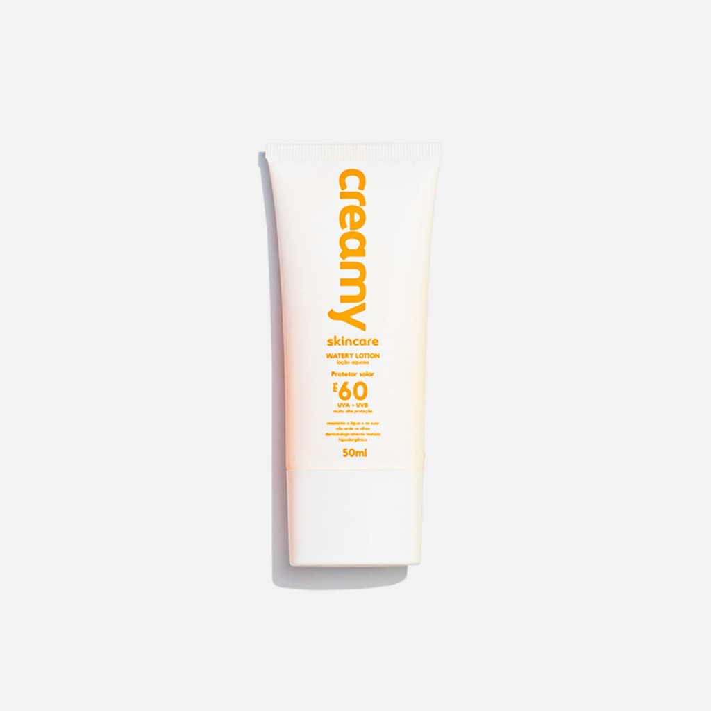 Protetor Solar Facial Loção FPS 60 Creamy 50ml