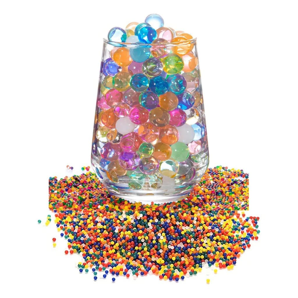 5000 Bolinhas de Gel Orbeez Cresce na Água Coloridas Hidrogel Vasos Plantas Decoração Festa