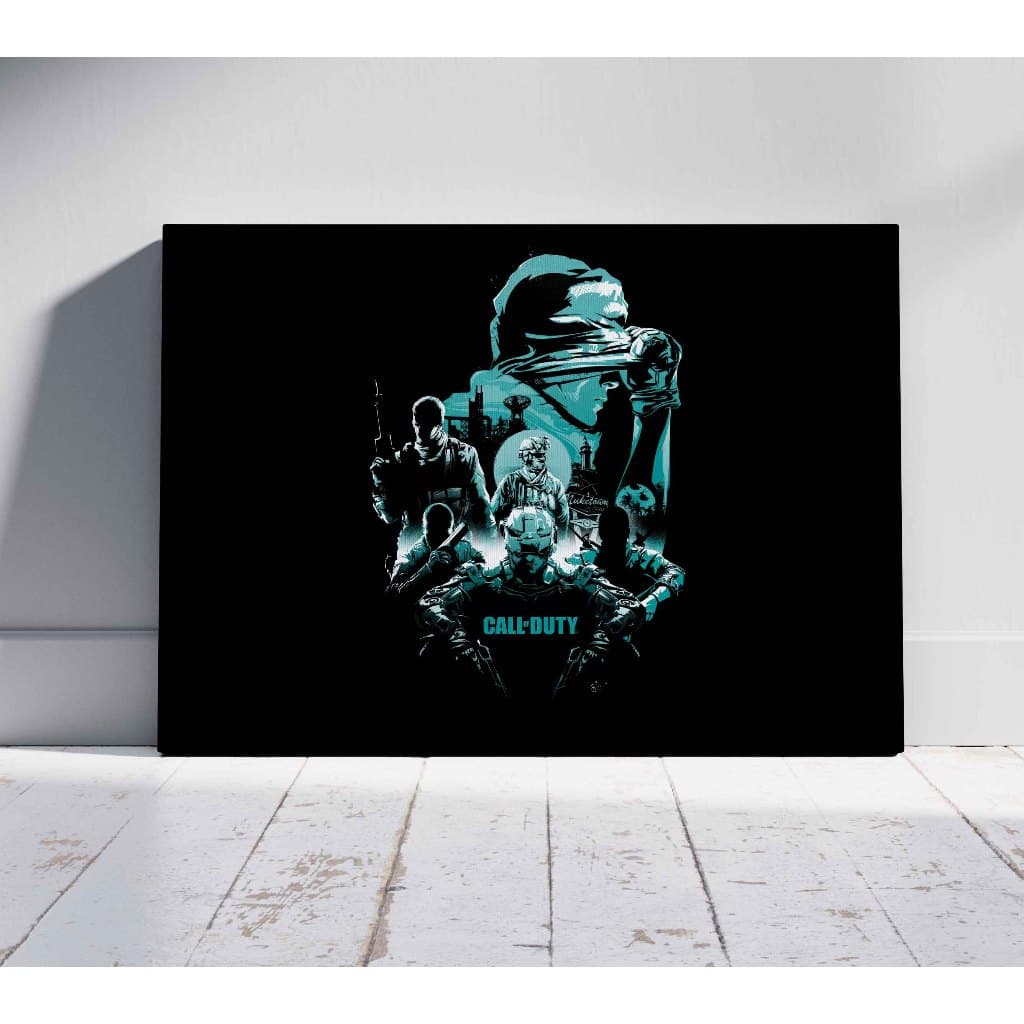Quadro Decorativo Call of Duty Modern Warfare III | MDF 3mm Adesivado | 20x28cm | Gamer | Decoração Geek