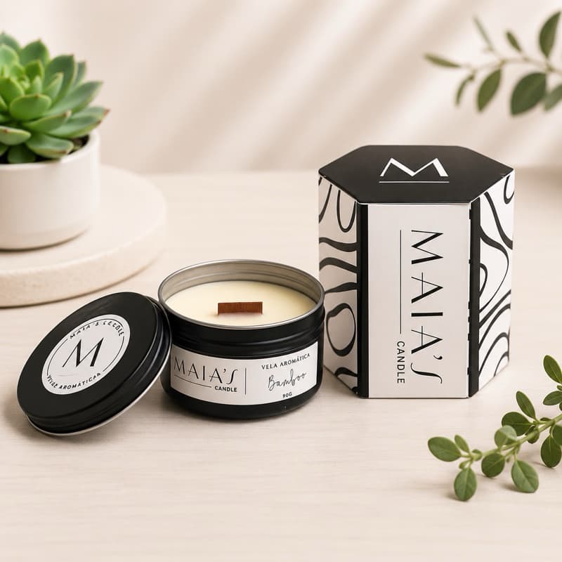 Vela Aromática - 90g (Escolha o aroma)