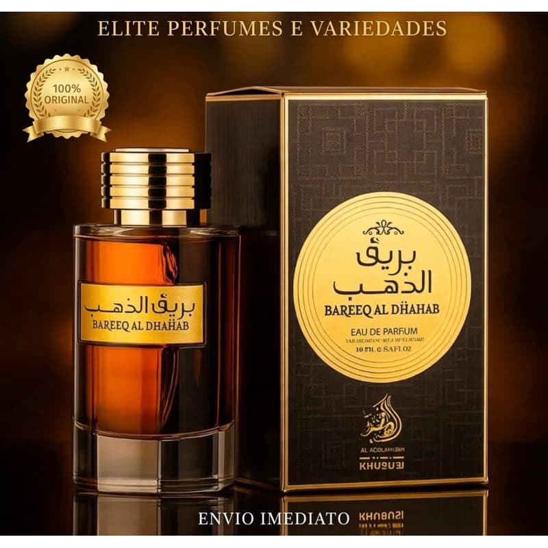 Perfume Árabe Bareeq Eau De Parfum Masculino 100 ml Original