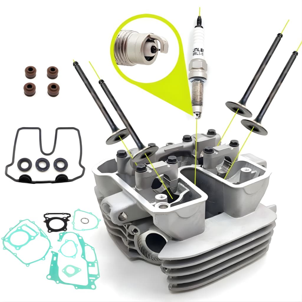 Cabeçote Cb 300r 2009 a 2015 Xre 300 2009 2023 Reforçado Vela Longa e Fina