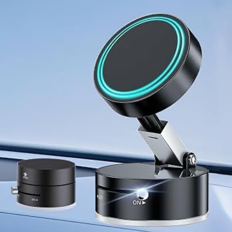 Suporte Veicular ONE‑X SUP‑7450 – Fixação a Vácuo, Segurança Total e Rotação 360°