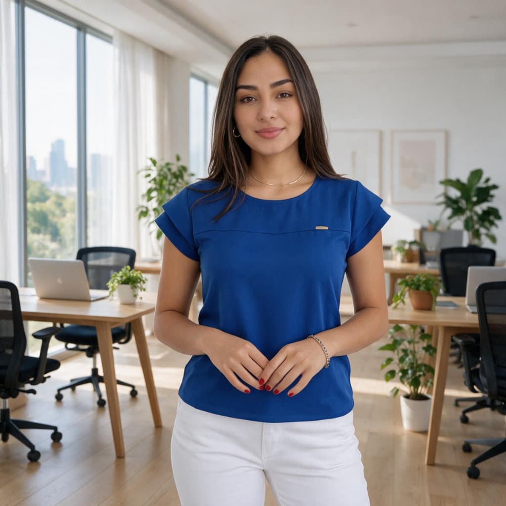 Kit 2 Blusas Femininas Social Elegante Sedinha Premium | Trabalho, Escritório, Recepção e Casual