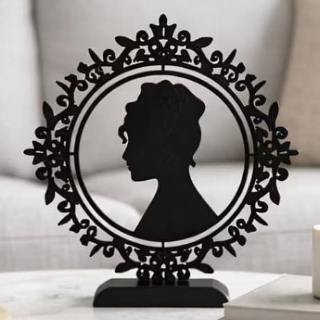 Escultura Decorativa Bridgerton 3D – Decoração Vintage Elegante para Sala, Quarto e Estante em PLA Impressão 3D