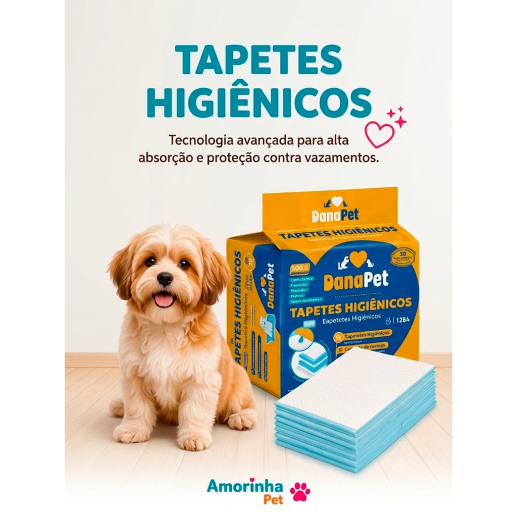 Kit 2 Pacotes tapete higiênico para cachorro, gato coelho, tapete absorvente pet, tapete para cães