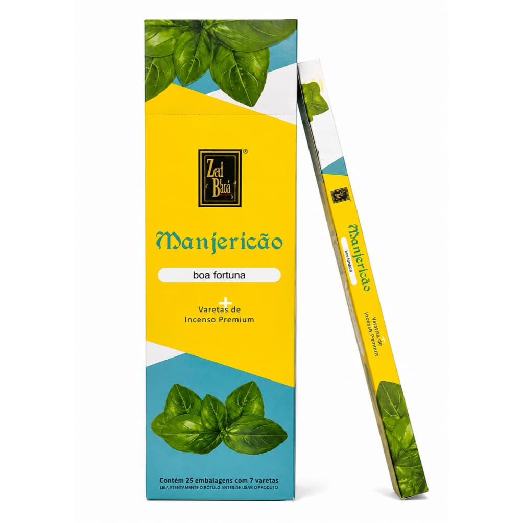 Incenso Manjericão Zed Black Indiano