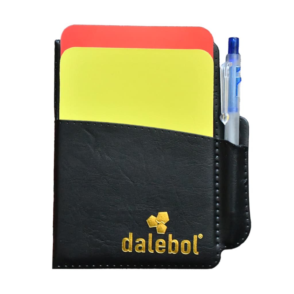 Kit Cartão Arbitro De Campo C/caneta E Capa - Dalebol