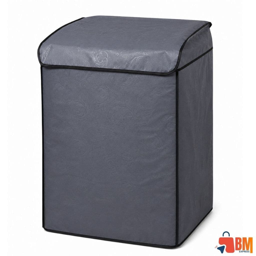 Capa para Máquina de Lavar Super Grossa Impermeável em Corino – Proteção Reforçada para Todos os Tamanhos (10kg a 18kg)