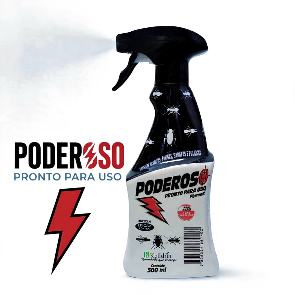 Kelldrin Poderoso Anti Formigas Baratas e Cupins 500ml