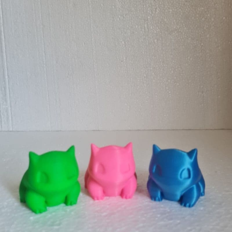 KIT 3 VASINHOS  PARA PLANTAS BULBASAUR