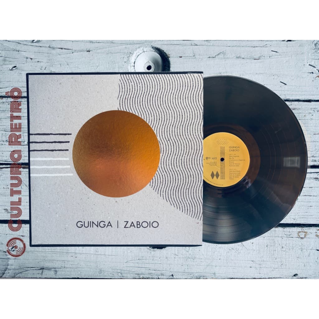 LP VINIL ZABOIO GUINGA 2023( LACRADO/ PRETA) SÁBIA NEGRITUDE
