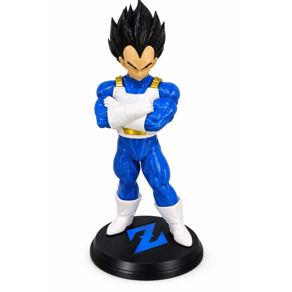 Action Figure Vegeta - 30cm - Dragon Ball - Colecionável Com Base