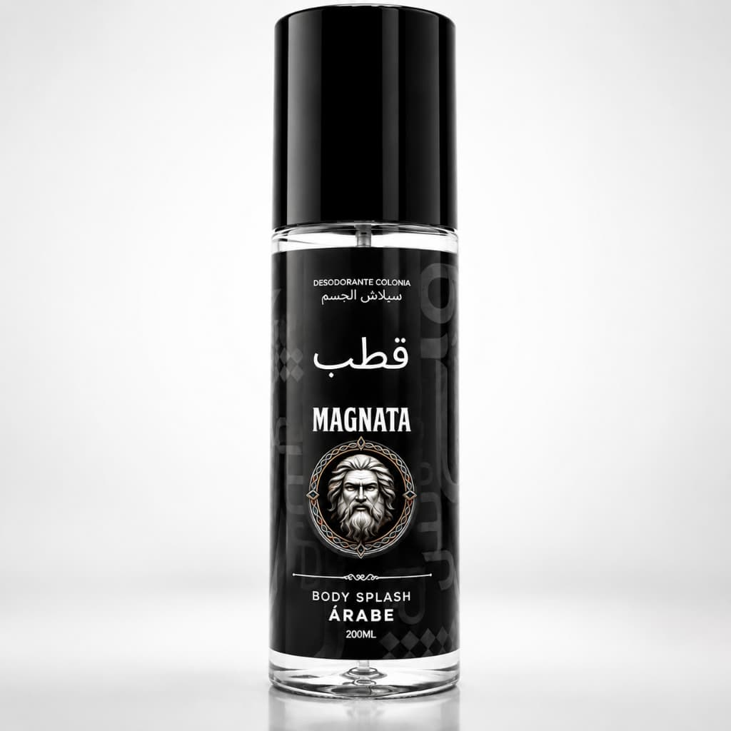 Body Splash Árabe Magnata para homens - Perfume Corporal 200ml
