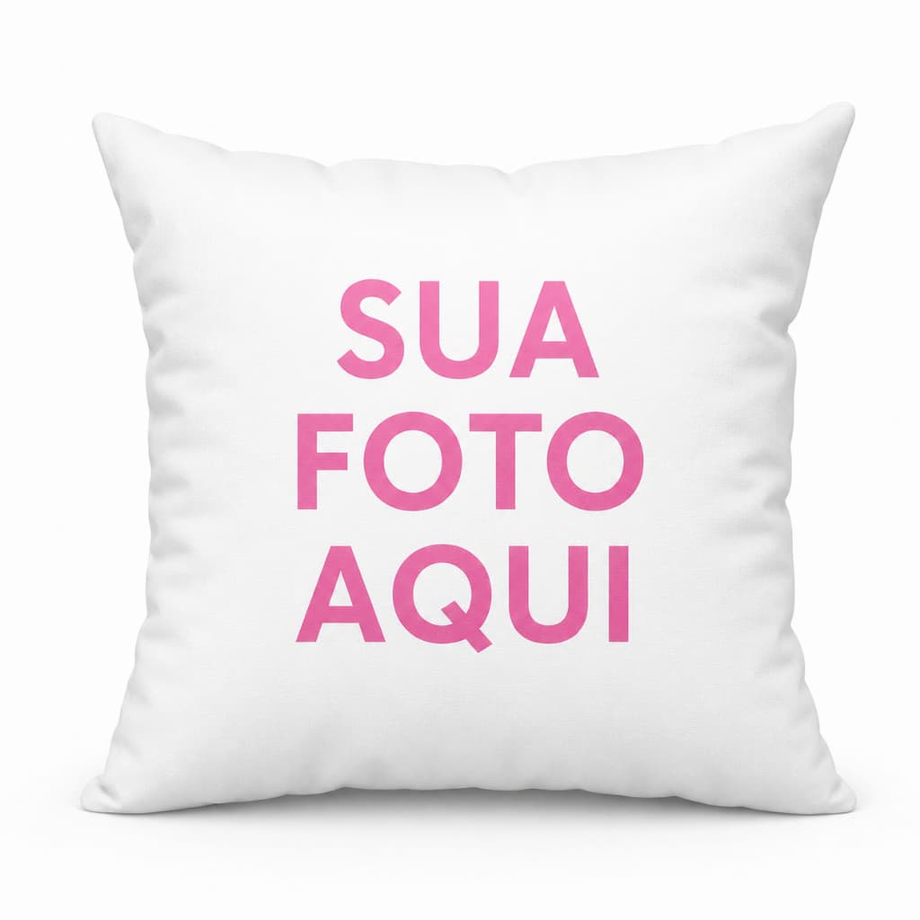 Almofada Personalizada com Foto ENVIO IMEDIATO | Presente Personalizado | Almofada Decorativa | Personalize Como Quiser
