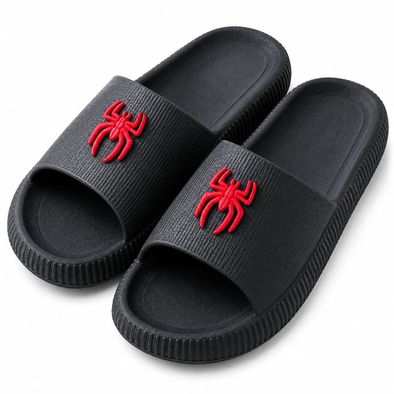 Chinelo Sandália Nuvem Slide Aranha Infantil Adulto Leve Confortável Promoção