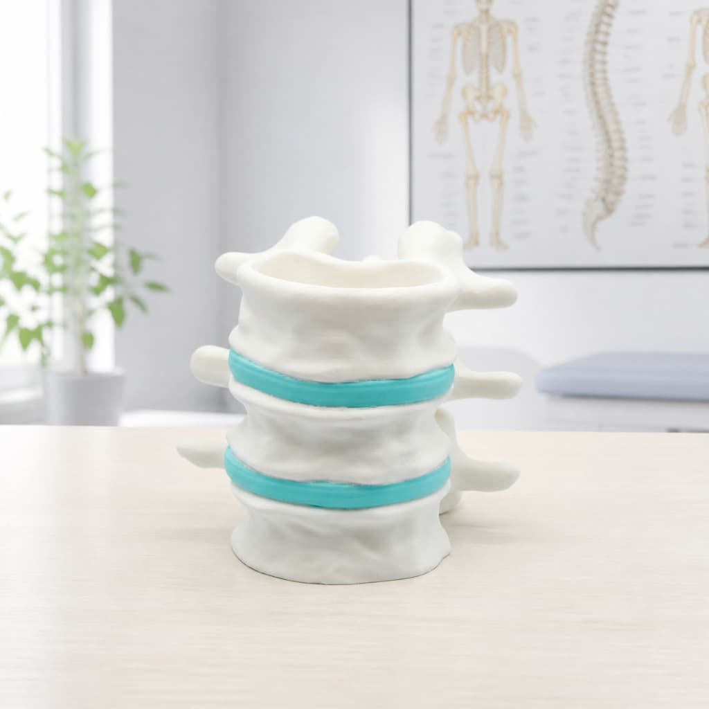 Porta Canetas Coluna Vertebral Anatômico Fisioterapia Pilates Medicina 3D