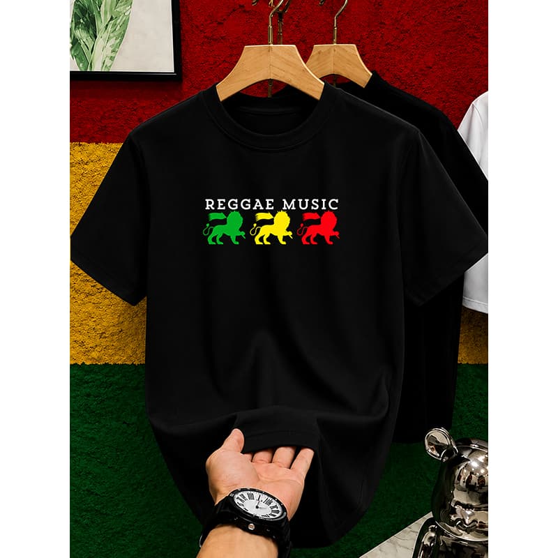 Camisa Camiseta Reggae Rastafari Marley 3 Leao Reggae