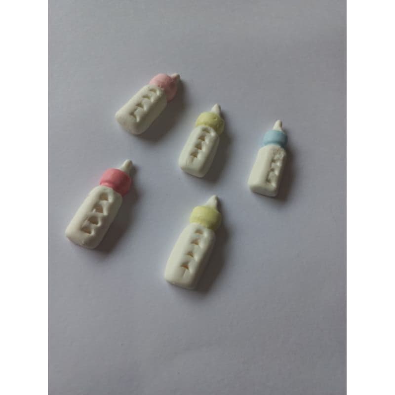 kit com 08 apliques  biscuit  Porcelana Fria