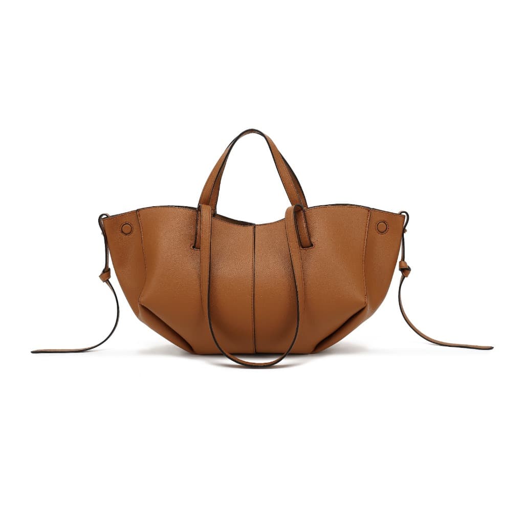 Bolsa Tote Grande Chiara + Necessaire Grátis - Cabe Notebook, Couro Premium para Trabalho e Faculdade. Estilo e Espaço!