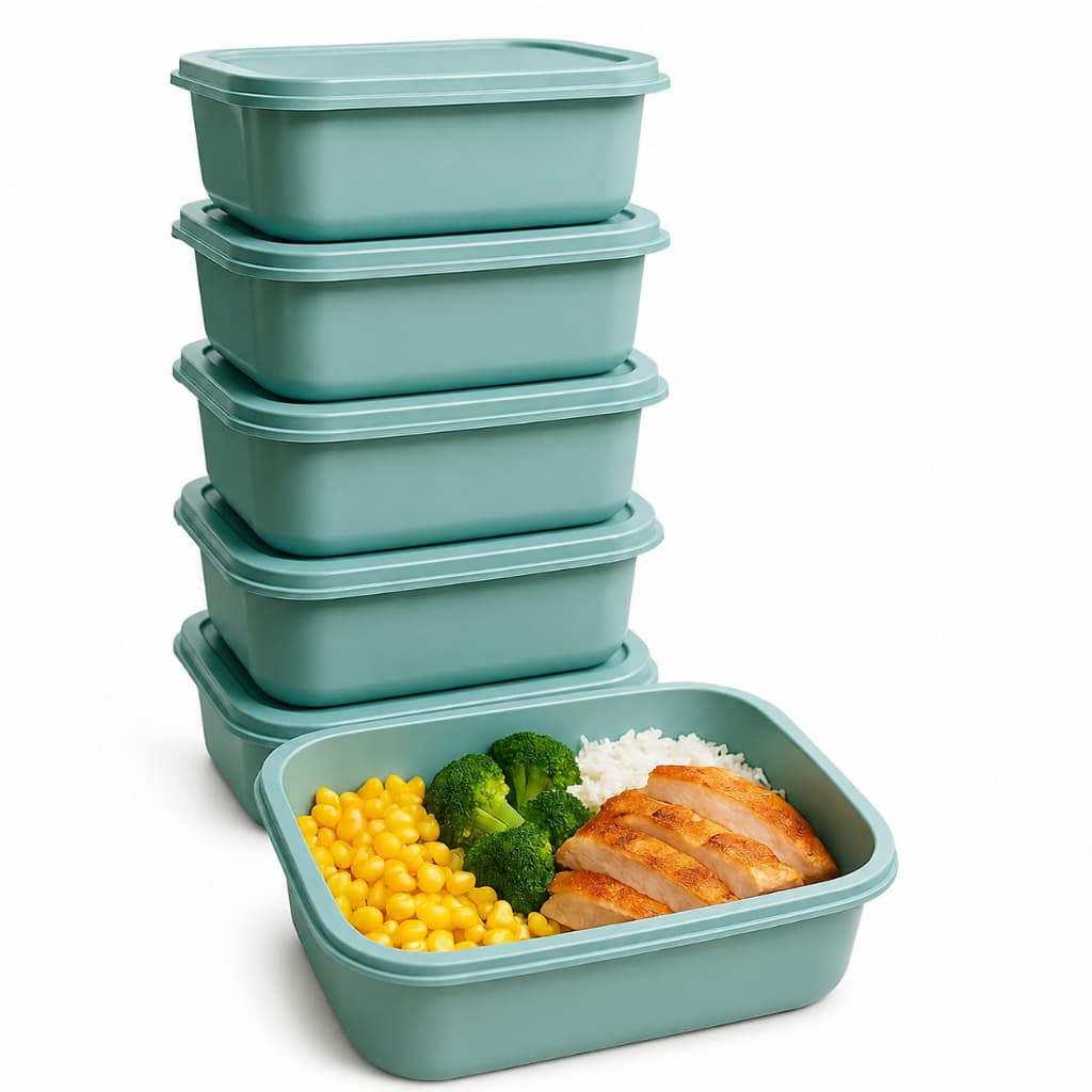 kit  10 ou 5  potes de 1 Litro Hermético para Mantimentos • Cozinha Organizada • Super Resistente