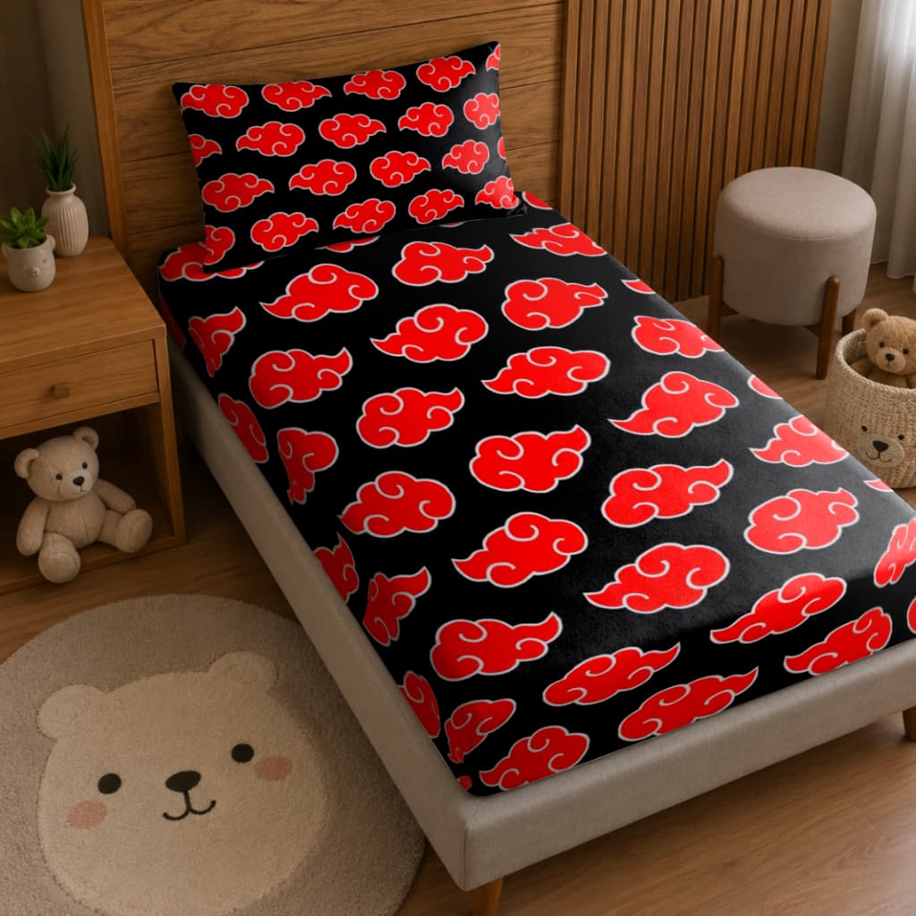 Lençol Infantil Quarto Solteiro Tecido Premium Toque de Seda Menino Safari Avulso