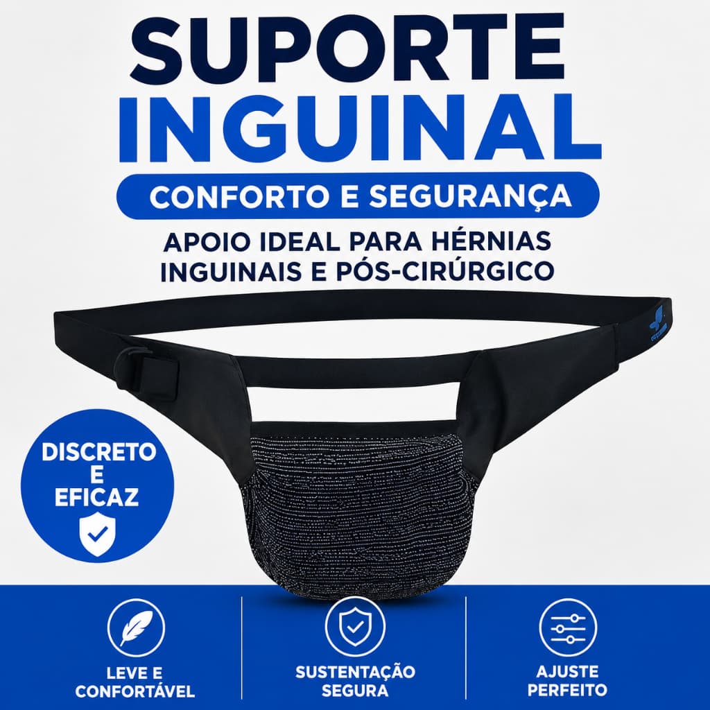 Suspensório Escrotal Ajustável Póscirúrgico Hérnia Varicocel