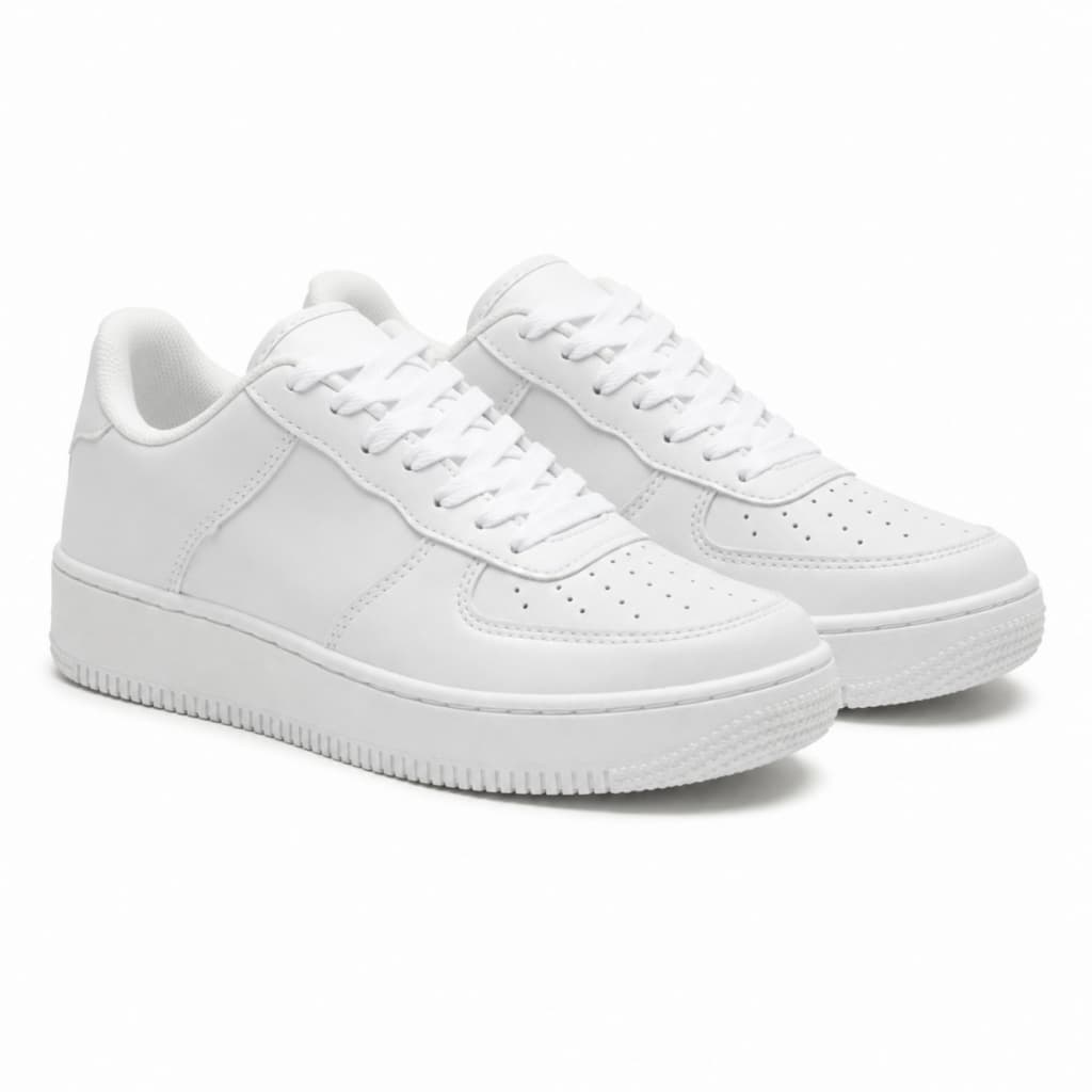Tênis Masculino Casual Branco Dia a Dia Confortável Premium - 34 ao 43 | Promoção
