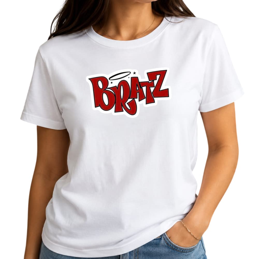 Camiseta Feminia Streetwear Boneca Bratz Estilosa 100% Algodão