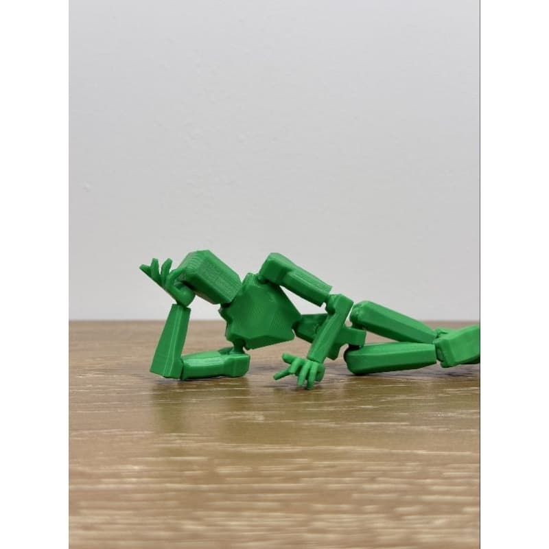 Boneco Articulado Flexível Impresso em 3D | Action Figure Posável para Decoração e Coleção