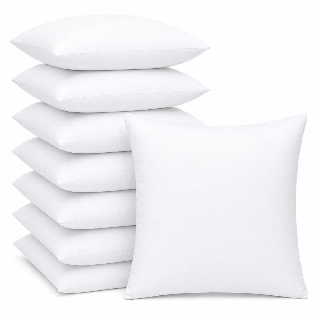 Kit 16 Enchimento Almofada Refil 45x45cm Fibra Siliconada Macio