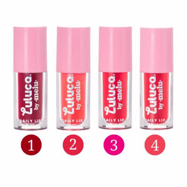 Lip Tint Luluca by Melu Ruby Rose RR-L6604 1/2/3/4
