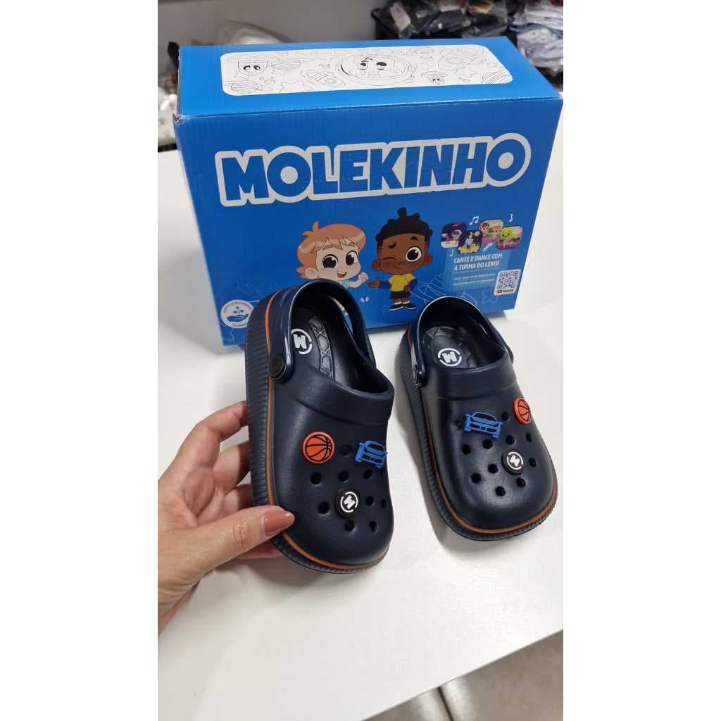 Babuche Clog Molekinho Babuche Infantil divertida e Leve