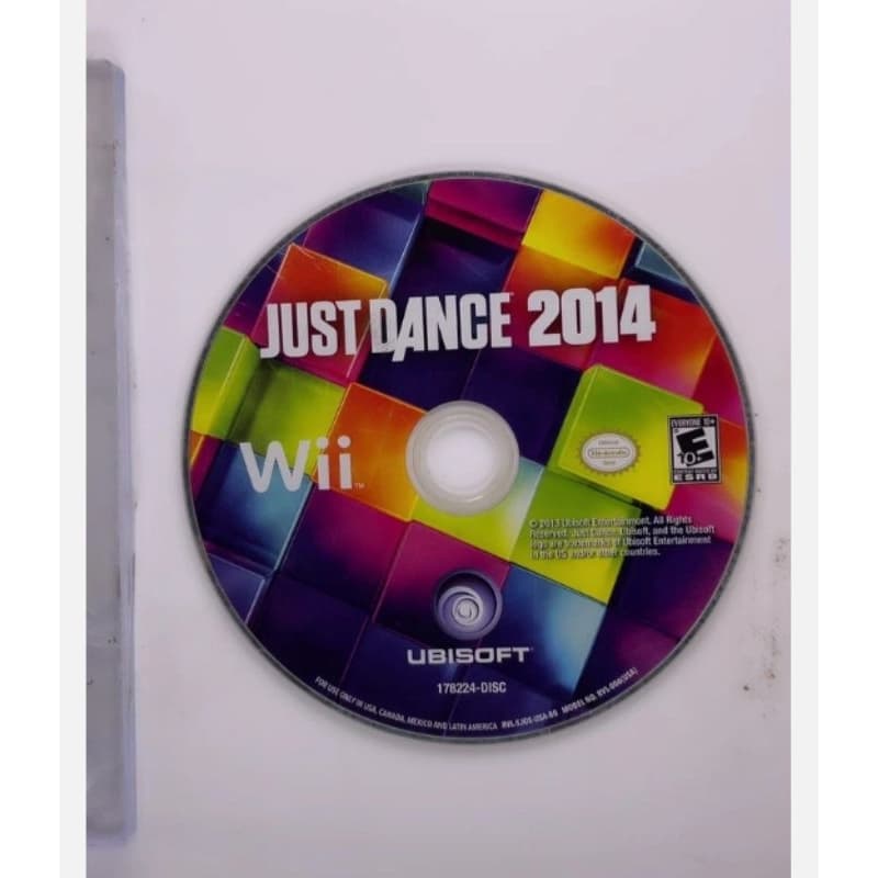 Just Dance 2014 Wii - Só o Disco Original Sem Capa