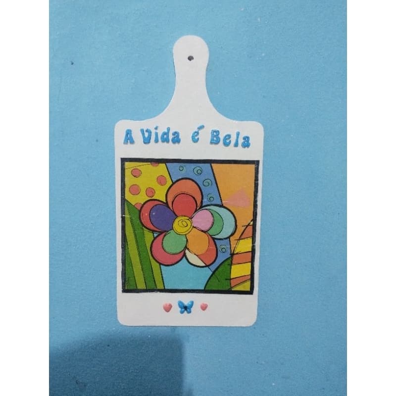 Placa decorativa para cozinha