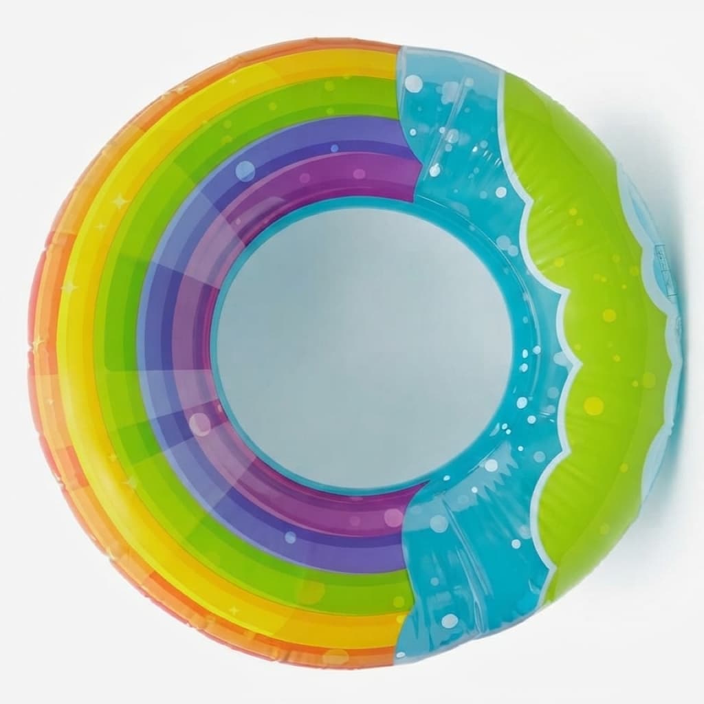 Boia Redonda 80cm Coloridas  Piscina, Praia e Diversão
