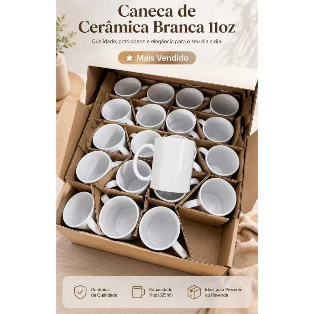 JOGO DE XICARAS PORCELANATO KIT ESCOLHA O SEU