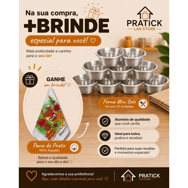 Kit Mini Pudim nº. 10 200ML