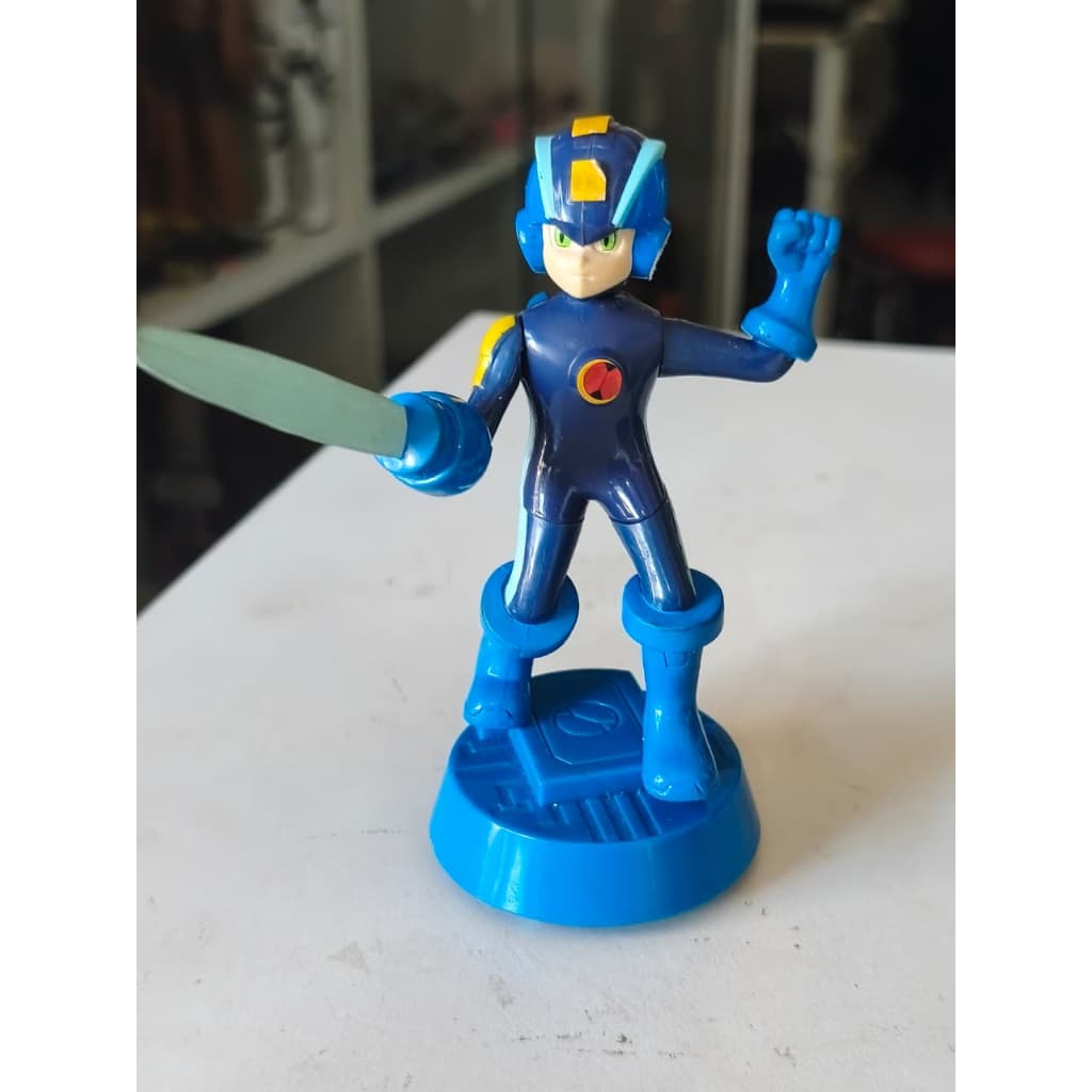 Bonecos Mega Man NT Warrior McDonalds Coleção Antiga