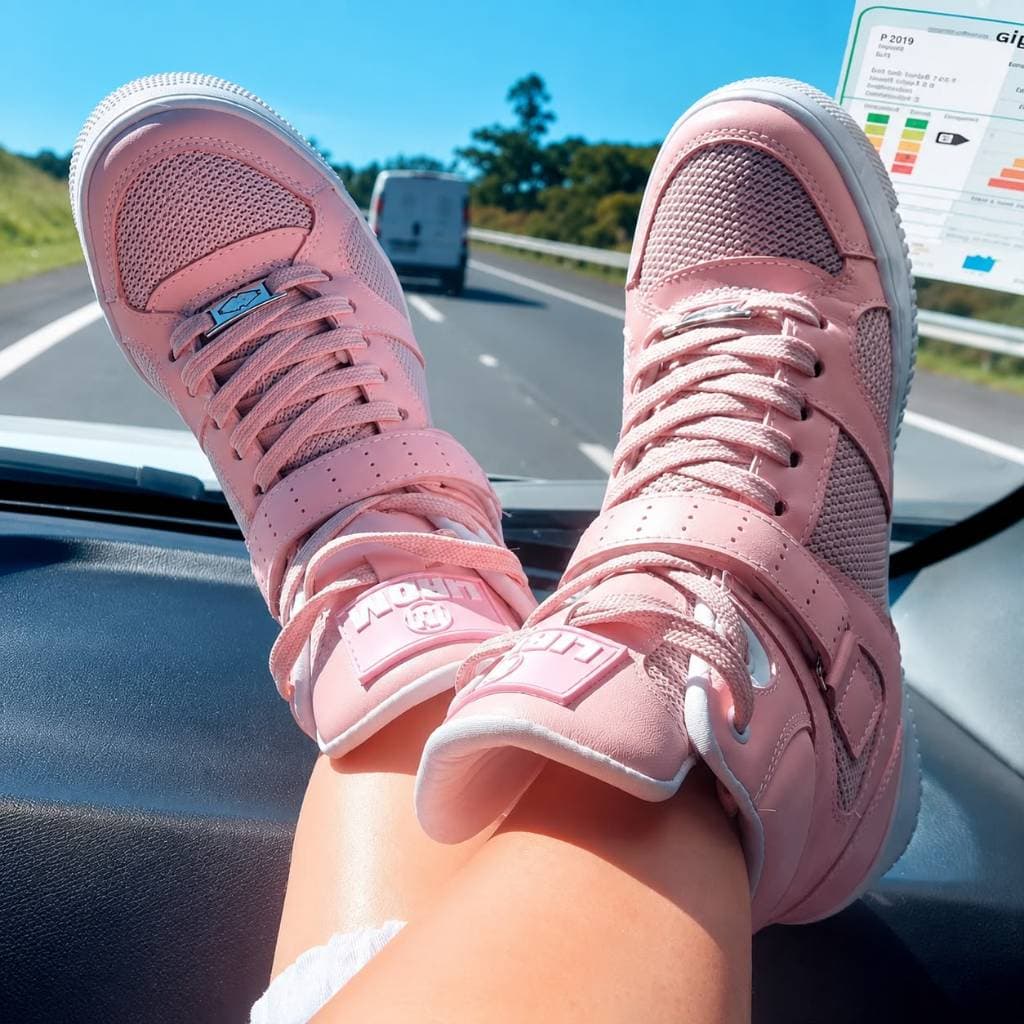 Lirom Tenis Academia Botinha Fitness Para Malhar Cano Alto Lingua Alta Robusta Linda Moda
