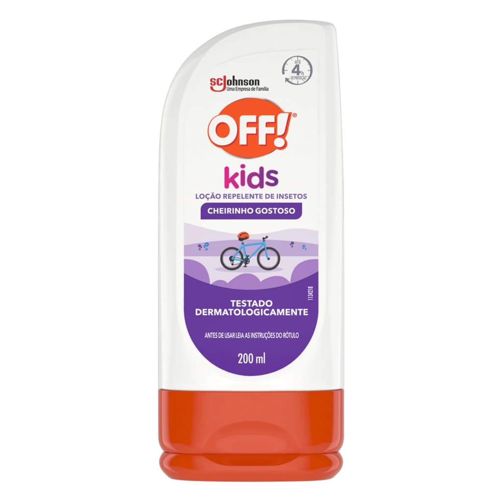 Repelente Infantil OFF! Kids Loção Frutal 200ml