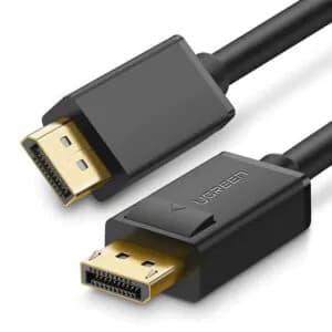 Cabo DisplayPort Ugreen 4K 60Hz 2 Metros Preto DP Macho
